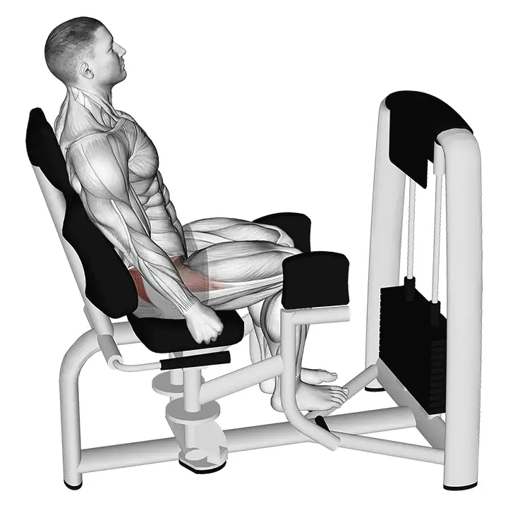 Abdução de quadril sentado na máquina