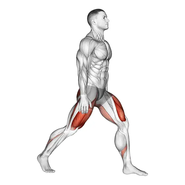 Split squat (affondo statico)
