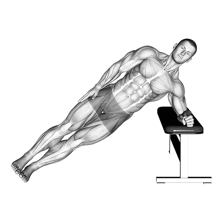 Plank laterale inclinato