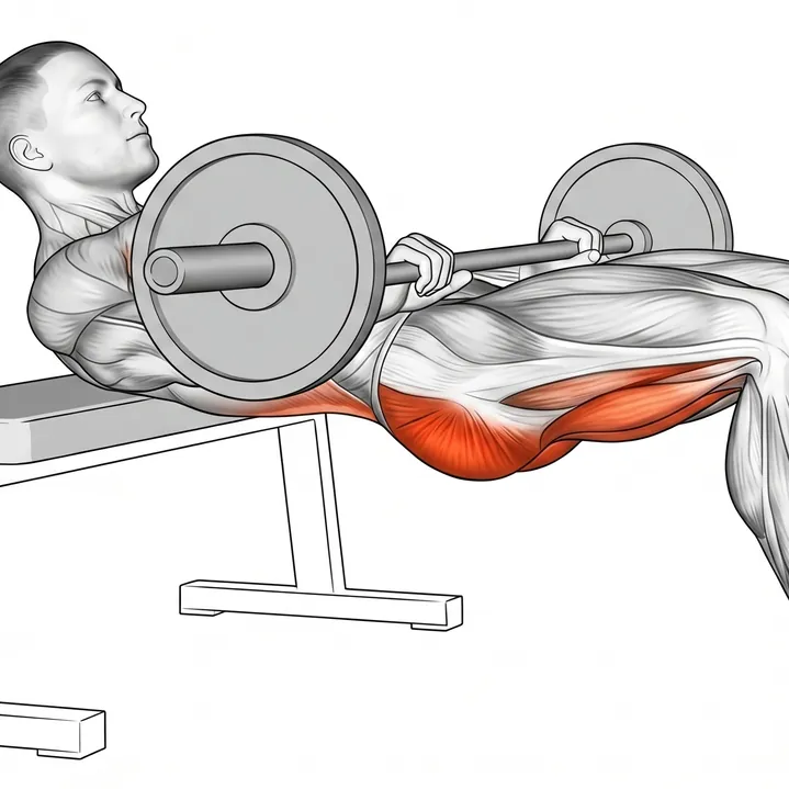 barbell hip thrust